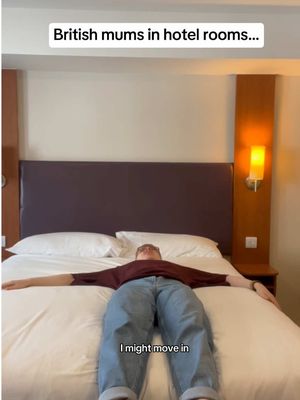 proceeds to go to reception and ask for a different room…#comedy #british #mums #hotel #relatable 
