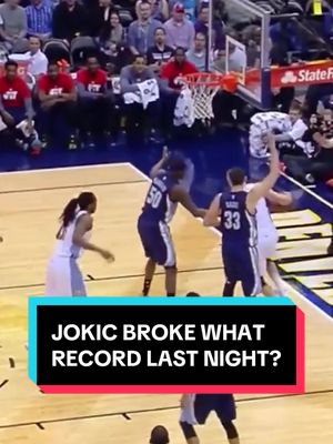 Stats confirm Jokic is the best passing center ever #basketball #NBA #nbabasketball #jokic 