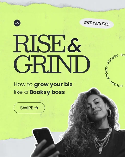 If you're using Booksy JUST for booking, you're missing out on some serious growth.📈 👀 Swipe to for 3 strategic ways to grow your biz using features included with your Booksy subscription. It's Included. #Booksy #BooksyBiz #ItsIncluded #NoExtraFees #BookingApp 