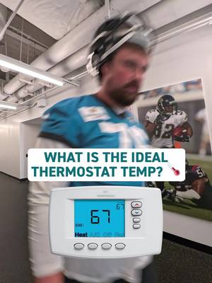to freeze or not to freeze 🥶 #thermostat #temperature #weather #nfl #jacksonvillejaguars 