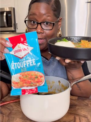 #LFFPartner Make tonight #CajunNight with @Louisiana Fish Fry Cajun Etouffee Base while listening to your curated playlist by @Trombone Shorty #étouffée 
