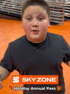 The Sky Zone® Holiday Annual Pass is Rizz approved‼️ Save 50% OFF a year of fun when you purchase the Sky Zone Holiday Annual Pass, available until 1/4/2026! Get your pass and find a Sky Zone park near you at skyzone.com @Sky Zone  #skyzonepartner   