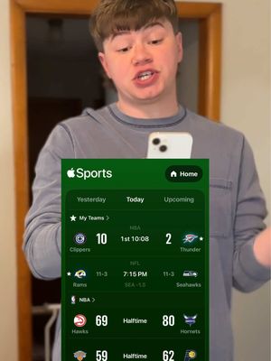 If it’s sports, it’s on the Apple Sports App! #ApplePartner 