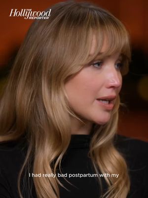 #JenniferLawrence opens up about struggling with postpartum depression as her character did in the film #DieMyLove on the #THRRoundtable