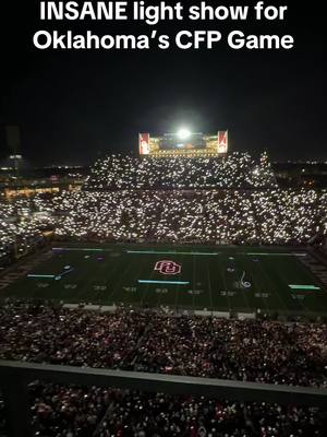 What a way to kick off the college football playoff #oklahoma 