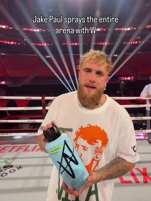 One last W spray before the Jake Paul vs Anthony Joshua Fight. 