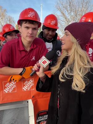 When would you have stopped me? @ESPN @College GameDay #cfbplayoff#cfbplayoffmeday #bama #oklahoma 
