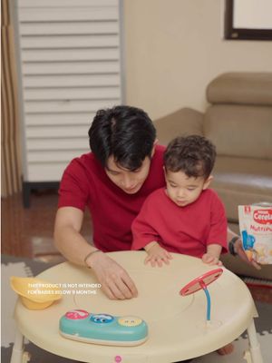Don’t eat it yet challenge pero parehas kami kumain 🙈  Tuloy ang #BigSustansya with Cerelac NutriPuffs!