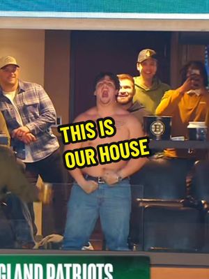THIS IS OUR HOUSE 🏡☘️ #celtics #patriots #willcampbell #celticsbasketball #bostonceltics #newenglandpatriots 