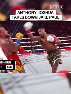 THE REF HAS SEEN ENOUGH!!! ANTHONY JOSHUA GETS THE KO AGAINST JAKE PAUL IN ROUND 6! #JakeJoshua #Boxing 