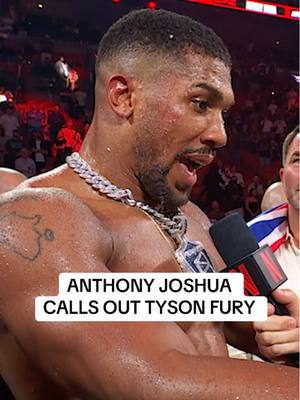 ANTHONY JOSHUA SHOWS HIS RESPECT TO JAKE PAUL AND IMMEDIATELY CALLS OUT TYSON FURY. #JakeJoshua #Boxing 