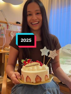 2025 was the hardest year of my life. My mom was in a coma and woke up with no memory. Still, I am grateful for so many things #accomplishmentcake