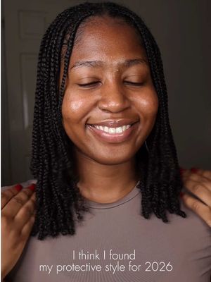 Length retention is the name of the game in 2026. This is going to be one of my go to styles to help with that.     Have you tried mini braids before? #minibraidstyle #minibraids #creatorsearchinsights #protectivestyles 