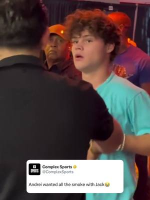 Andrei Arlovski gets in a fight backstage with Jack Doherty’s crew at Anthony Joshua vs Jake Paul fight 😳 (🎥: @violentnoise/IG) 