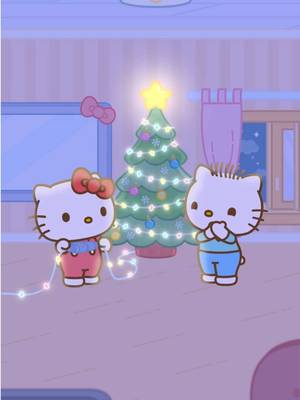Tag the person who makes the holidays so much sweeter 🎄💕 #hellokitty #deardaniel #couple