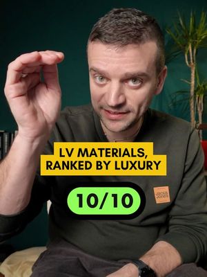 Some Louis Vuitton materials are way less luxurious than you think. I ranked them all — from plastic to peak luxury. 🎥 Full breakdown on YouTube. #LuxuryTok #FashionTok #LouisVuitton #LuxuryTruth #LeatherTok #NoBSLuxury #FashionEducation #TannerLeatherstein