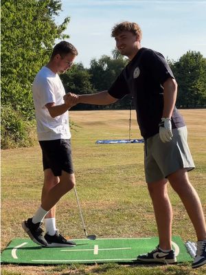 First to smash 2 Vases wins! #golf 