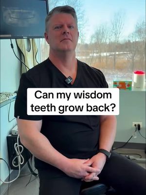 Do wisdom teeth grow back? #fyp #wisdomteeth 