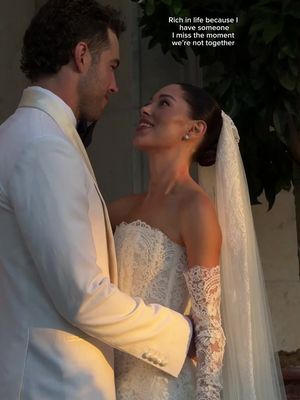 Rich in life because of you #wedding #weddingtok #bride 