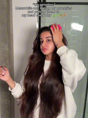Well 😌🪴🫱🏻‍🫲🏼🍃🌱 #hairtok #hairgrowth #HairCareTips  