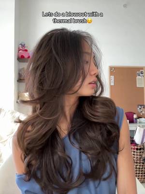 Finally refreshed my layers 🤭💗 #hairstyles #hairrollers #blowout #blowouttutorial #haircut   