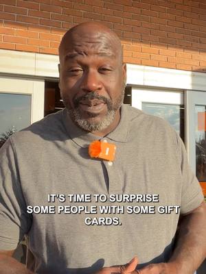 @ShaqDieselONeal helped us bring joy to some customers this holiday season 🧡 Here’s to spreading cheer in a big way (literally).