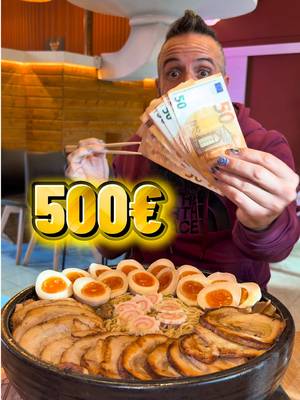 Etiqueta a quien creas que sería capaz de comer este Ramen y ganar 500€ 