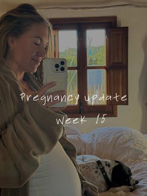 Pregnancy update week 15 - feeling good ✨