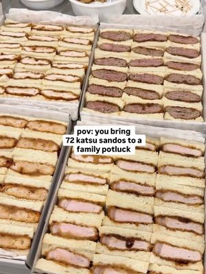 instantly the coolest aunt at the party 🤭💃  Dude these katsu sandos from SAKU were bomb!!!! They do catering now and even the box the sandos come in are so premium 🔥 Thanks for letting my family and I try these!! They all LOVEDDDD IT 💕 We all had diff favourites so honestly you can’t go wrong with any of them 🤣