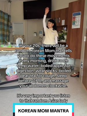 Asian moms know exactly what they’re doing… I’m realizing you don’t need fancy gadgets or vibration plates. Just moving your body and literally shaking it off. It takes maybe 5 mins but somehow resets my whole day and honestly it’s kind of amazing #tcm #holisticwellness #lymphaticdrainage #koreanmom 