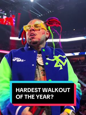Was @jakepaul walkout with @6ix9ine the hardest walkout in boxing of the year?  #JakeJoshua #JakePaul #6ix9ine 