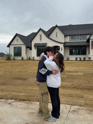 One month until closing ♥️🏡 #homeowner #buildingahouse #firsttimehomebuyer #marriedlife #newbuild 