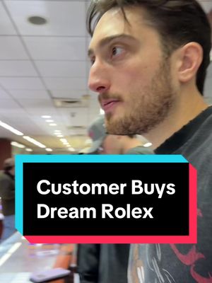 Customer buys his dream Rolex at Vookum store #rolex #watches #luxury #business 