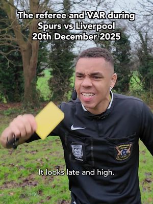 Two hands in the back from Ekitike is a clear foul when jumping for a header, but Spurs were playing rugby so #PremierLeague #football #comedyskit #spursfc #liverpoolfc