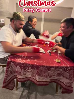 From our overly competitive family to yours! 🎄 #christmasgames #holidayparty #holidaygames 
