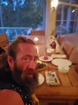 Liver King dinner 
