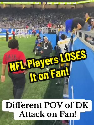 Another Angle of DK Metcalf taking it to an NFL fan!  #nflnews #dkmetcalf #nflfootball 