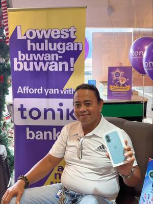 This could be you! 👀​ ​ Pwede ka pa maging isa sa iPhone weekly panalo winners ng GoMAXX, mag Tonik Shop Installment Loan lang sa Home Along stores today.​ ​ Dali, promo runs until December 31 lang!