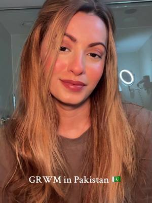 GRWM in Pakistan 🇵🇰  Products used: @rhode skin Glazing Milk @L’Oréal Paris Infallible Foundation @Hourglass Cosmetics Vanish Airbrush Concealer @rhode Pocket Blush ‘Toasted Teddy’ @YSL Beauty Make Me Blush ‘shade 37’ @NYX Professional Makeup @nyxcosmetics Push Up! lingerie Lipstick in Exotic @clarinscanada @clarinsofficial Lipstick in shade ‘Sandalwood’ *gifted products included #fyp #beautyinfluencer #karachi #reelsvideo #pakistan