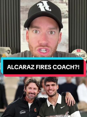 Carlos Alcaraz has FIRED his coach Juan Carlos Ferrero despite his Number 1 ranking at just age 22 😳🎾 #tennis #juancarlosferrero #carlosalcaraz #atptour #tennistiktokcontest 