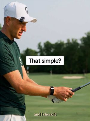 Simple as that? 🤔 @Adrian Meronk  #golf #golftok #golftiktok #cleeksgolfclub #xyzabc 