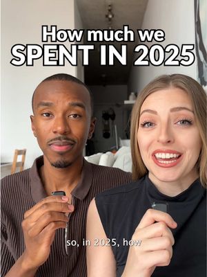 Who spent more money per category in 2025? 👀 We both track all of our spending (and I mean every single transaction) all year long, so we can see how much money we spent overall, per month, and per category.  Now for the results… 🥁 Steph spent more money in more of the categories (9-5), but Dennis actually spent more money overall this year (thanks to the 💍). What was your highest expense category this year? Let us know! #HowMuchISpent #HowMuchISpentInAYear #HowMuchISpent2025 #WhatISpend #WhatISpendInAYear 