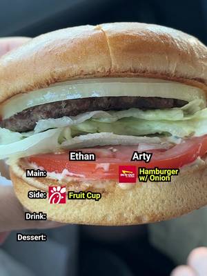 Drafting Each Other’s Fast Food Combo w/ @EthanTylerSmith 