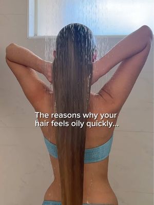 If your hair gets oily or greasy quickly, make sure you are double shampooing ✨ the first shampoo helps to remove all products buildup and oils and the second will help to actually deep clean and activates the product. I’m using the @Nioxin hair fall defense shampoo which is perfect for long hair #nioxin #wella #oilyhair #ukbeauty #creatorsearchinsights 