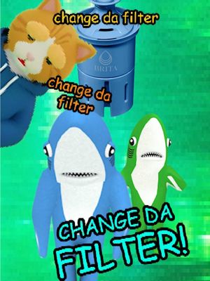 love that new filter taste mmmmmmm #brita #shark #atleastimhydrated #unhinged #hydration 
