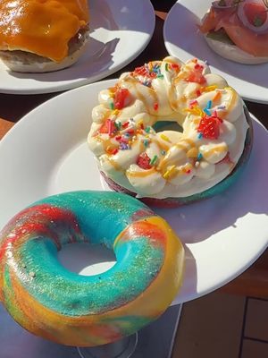 Freshly baked bagels at sea? Yes, please! 🥯 #Carnivalcruise #fyp #cruisetok 