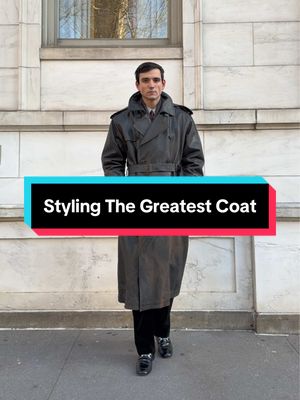 I am in the pursuit of greatness. This Armani coat will help me get there #fashiontok #fashiontiktok #armani #80sfashion #styling 