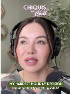 The holidays are here so on today’s episode of #ChiquisandChill, @Chiquis sing her notes to the side and speaking to you straight from the heart ❤️ Listen to the full episode on the @iHeartRadio app or wherever you get your podcasts. #chiquis #chiquisrivera #holidays