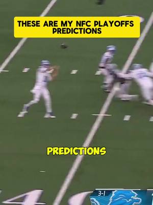 THESE ARE MY NFC PLAYOFFS PREDICTIONS  #nfl #football #tiktokcampaign #chicagobears #seattleseahawks 