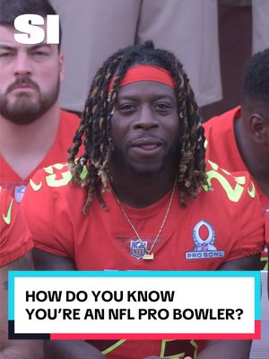 How do you know you’re an NFL pro bowler? 🤔🏈 #nfl #nflfootball #football 